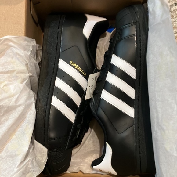 adidas Superstar J 'Core Black' B23642 - Picture 7 of 17